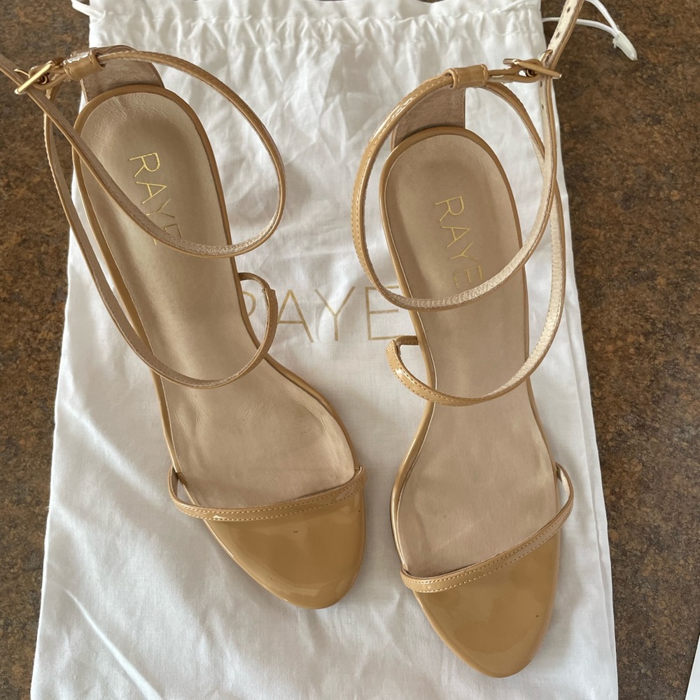 RAYE HELLO HEEL NUDE- size 9